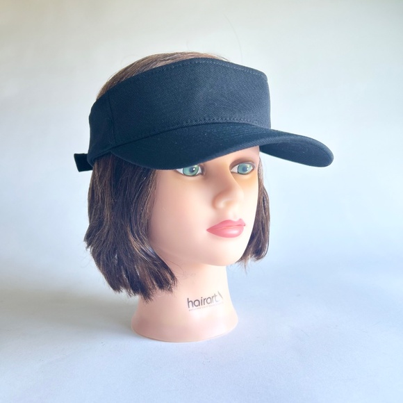 New 110 One Ten Flexfit Tech Black Polyester Adjustable Strap Cap One Size - Picture 2 of 9